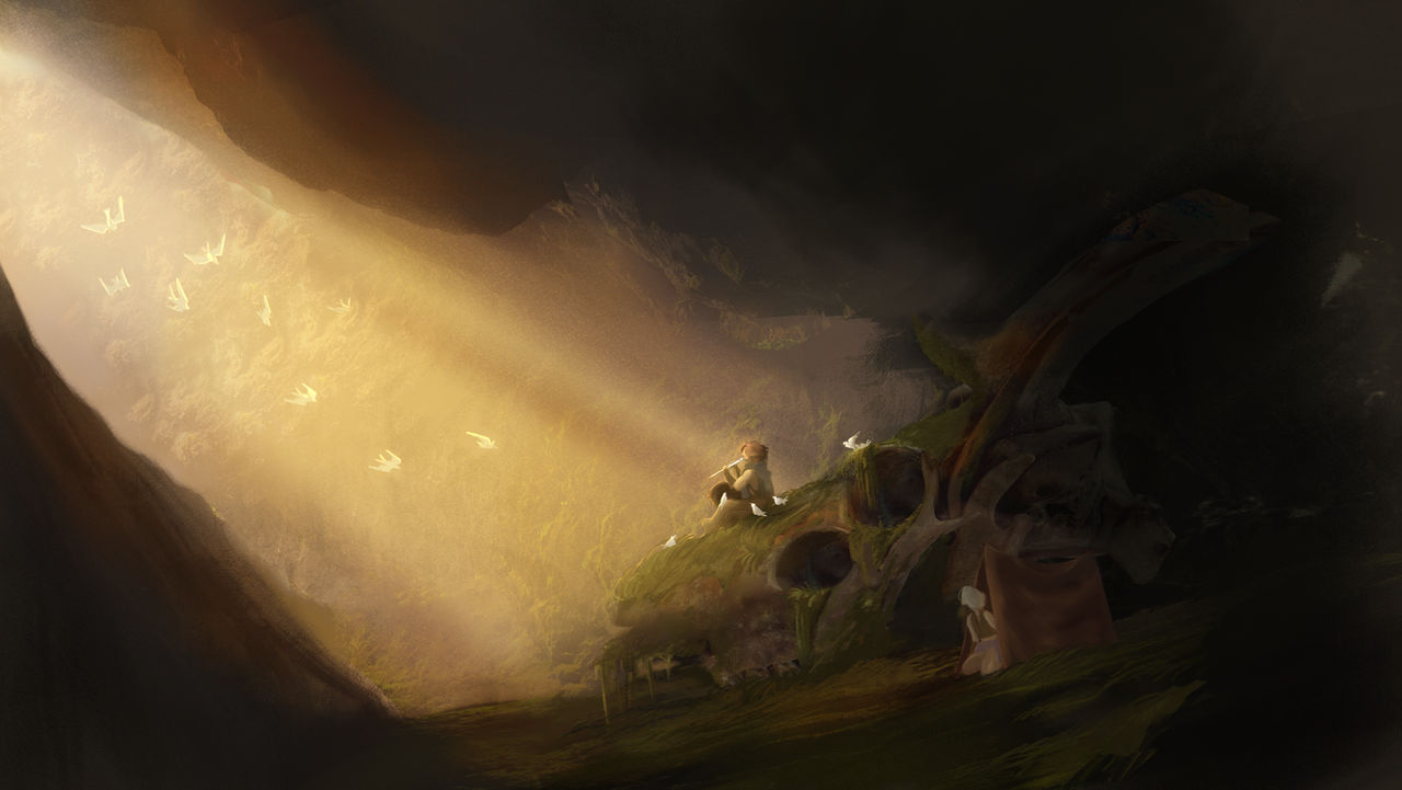 The Cave by SERAillustrations on DeviantArt