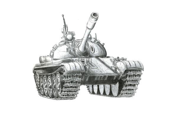 T55 Drawing T-55 by PenUser on DeviantArt
