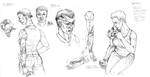 Character planning sketch 'Maletz' by PenUser