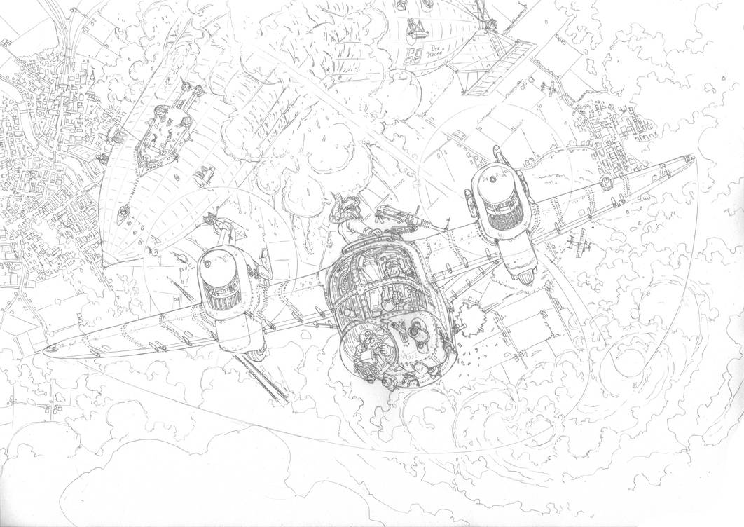 Zeppelin busters (WIP) by PenUser
