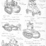 Sketches- Imperial armoured vehicles