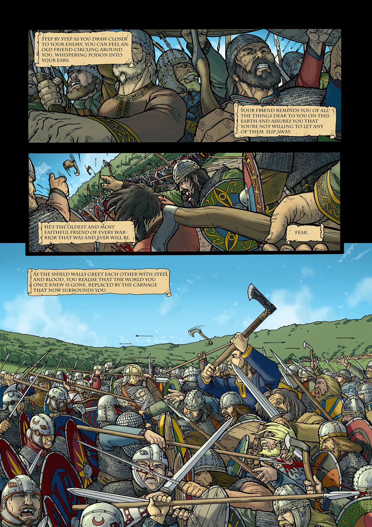 Foederati sample page 1 by PenUser
