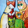 Colorful Cats in Portrait 4