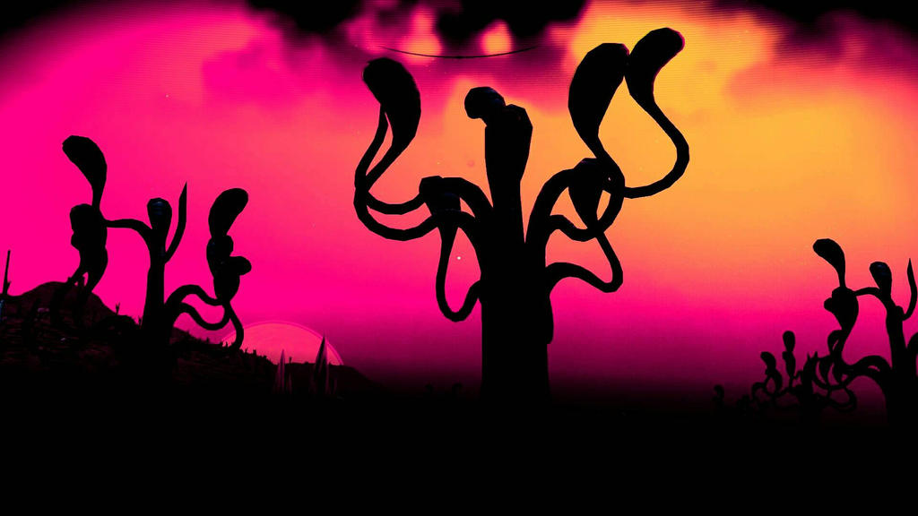 Alien Trees by EddyNastyG on DeviantArt