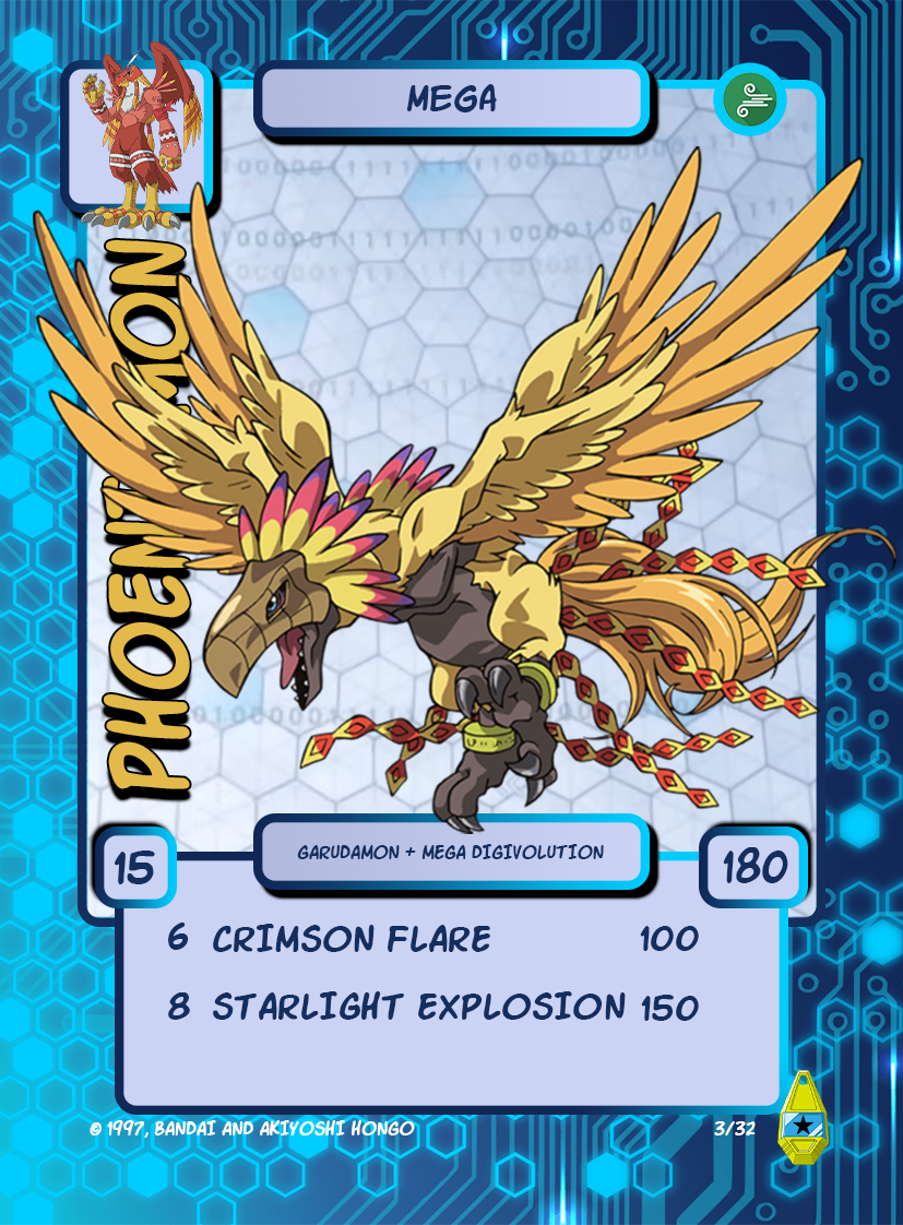 Digimon TCG 203 - Phoenixmon by kaufmanondemand on DeviantArt