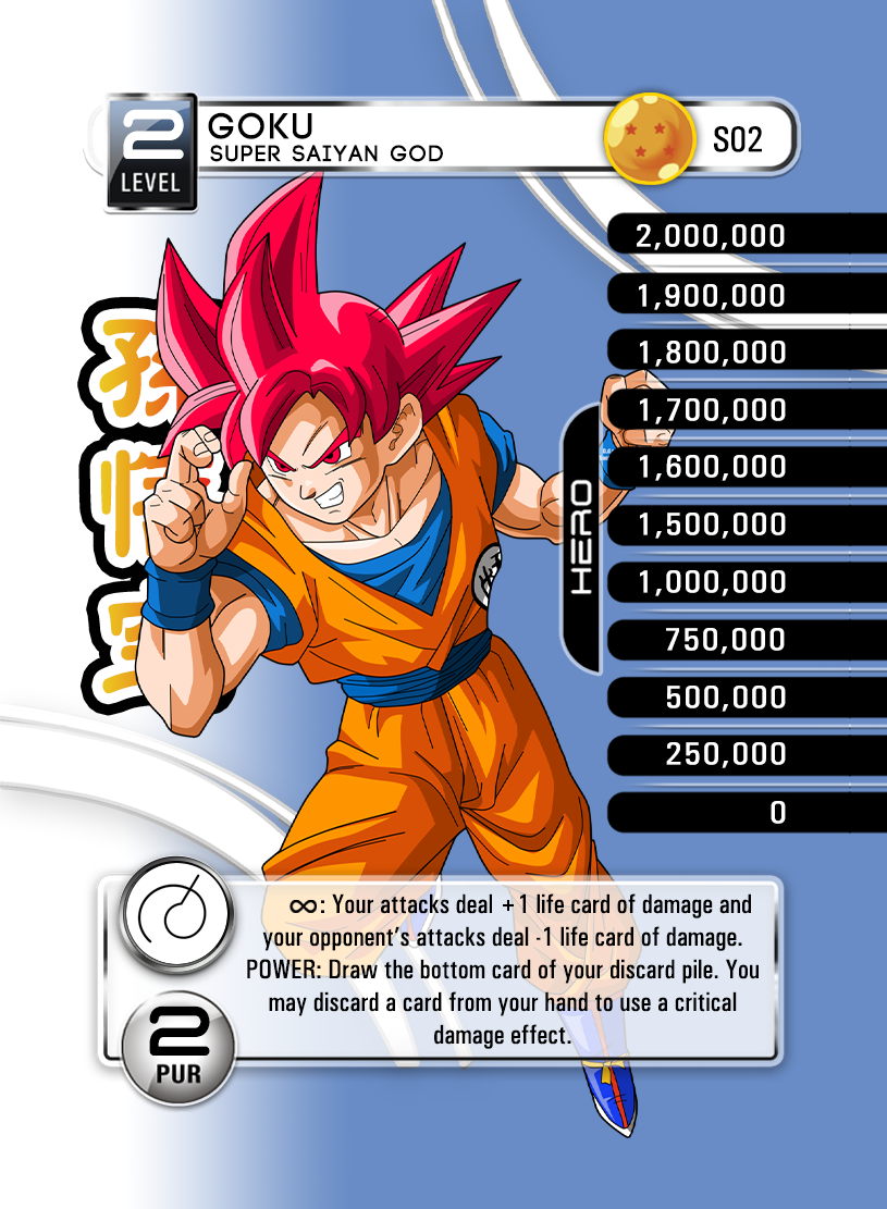 Dragon Ball Super Panini 1S02 - Goku Level 2 by kaufmanondemand on  DeviantArt