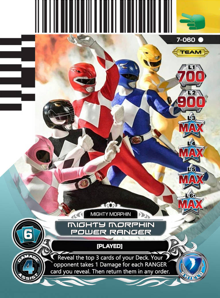 Power Rangers ACG 7060 - Mighty Morphin Rangers by kaufmanondemand on ...
