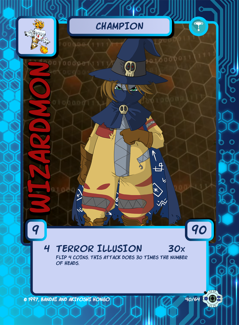 Digimon TCG 140 - Wizardmon by kaufmanondemand on DeviantArt