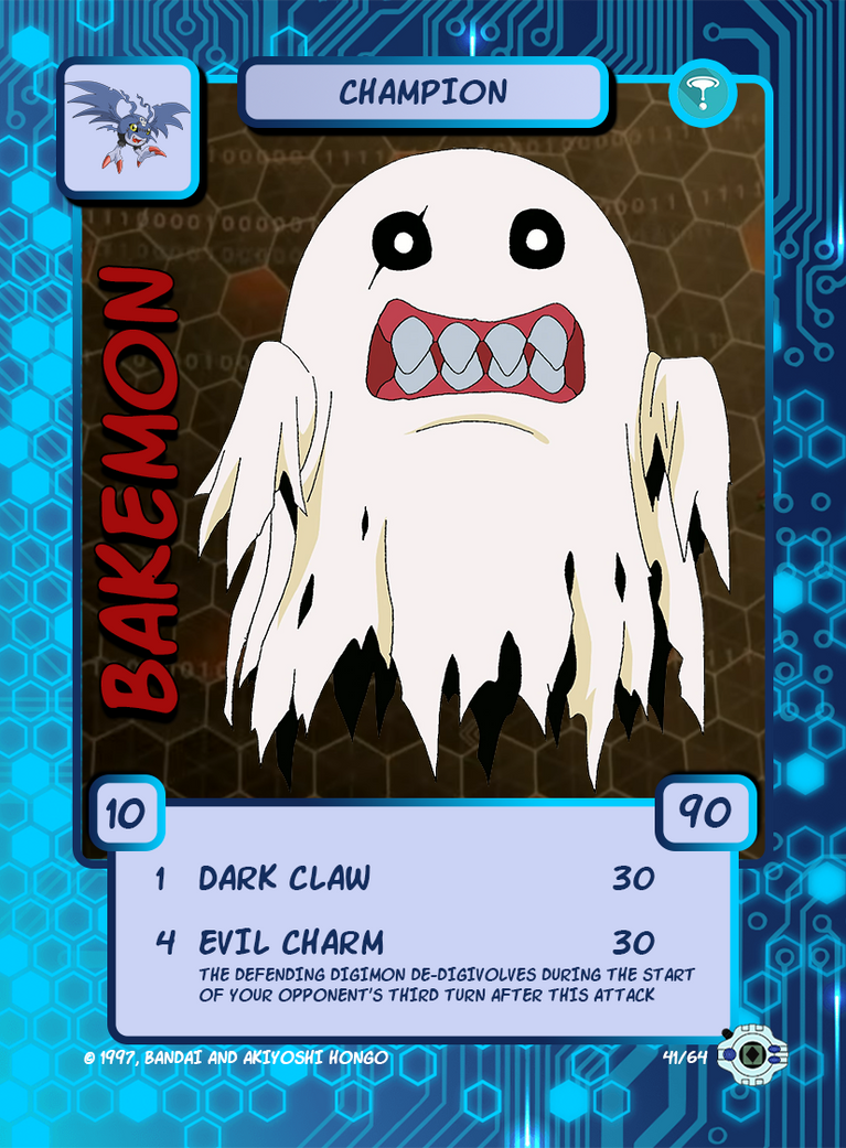 Digimon TCG 141 - Bakemon by kaufmanondemand on DeviantArt