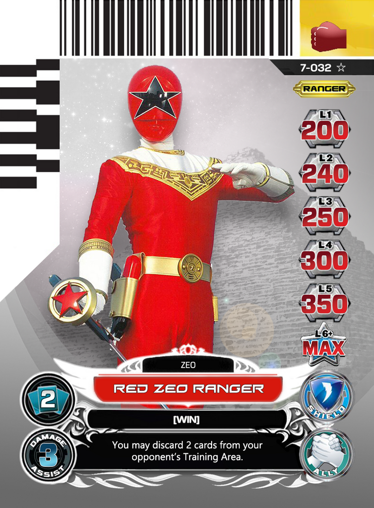 Power Rangers ACG 7032 - Red Zeo Ranger by kaufmanondemand on DeviantArt