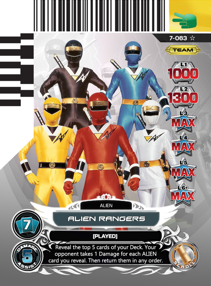 Power Rangers ACG 7063 - Alien Rangers by kaufmanondemand on DeviantArt