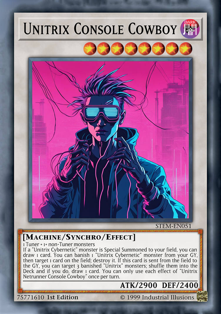 Unitrix Neck Yu-Gi-Oh Unitrix Console Cowboy by kaufmanondemand on DeviantArt