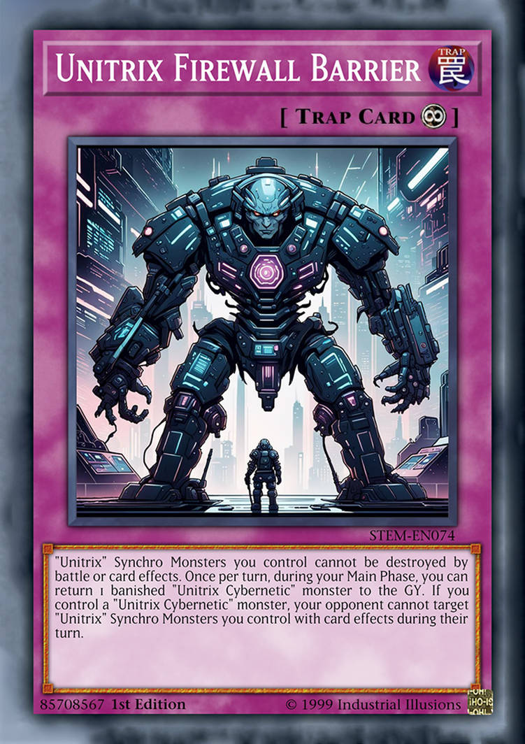 Unitrix Neck Yu-Gi-Oh Unitrix Firewall Barrier by kaufmanondemand on DeviantArt