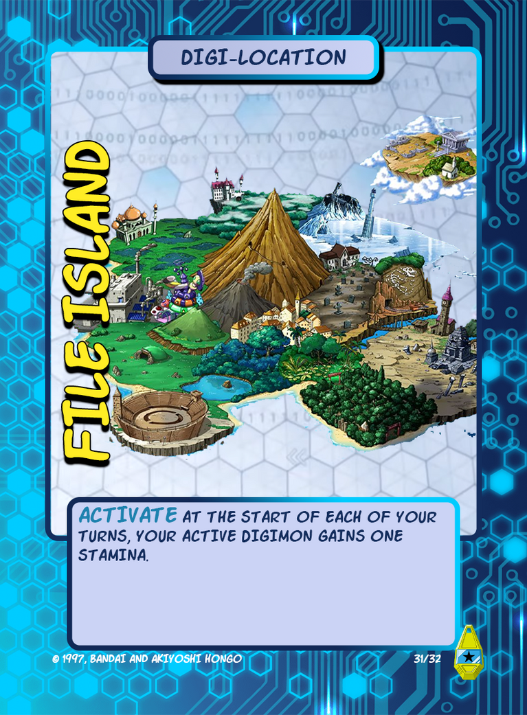 Digimon TCG 231 - File Island by kaufmanondemand on DeviantArt