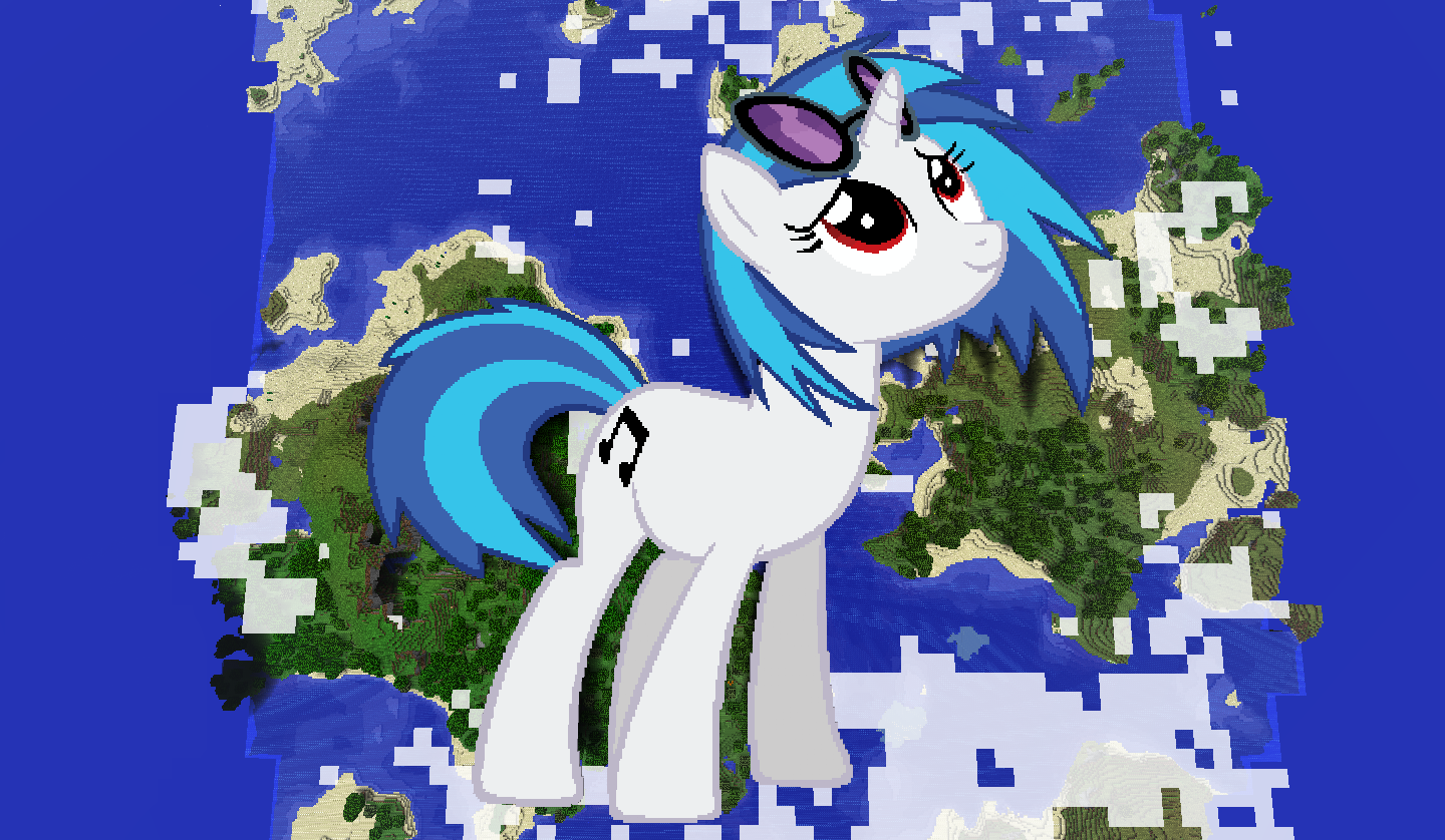 Vinyl Scratch Minecraft