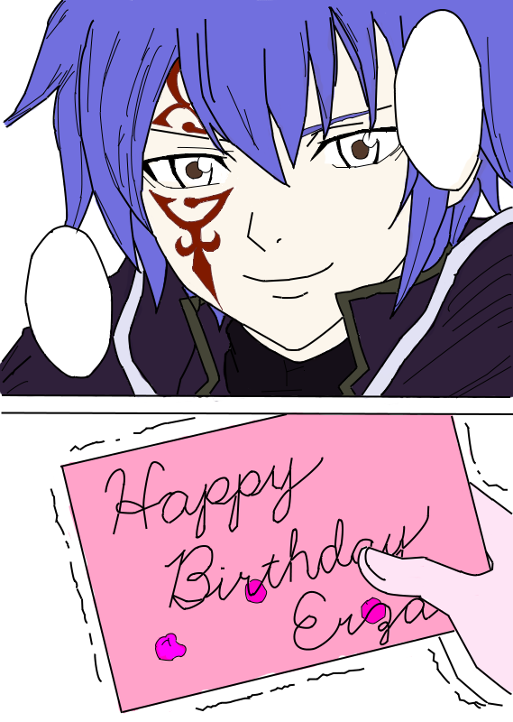 Happy Birthday Erza