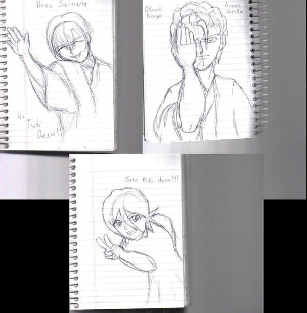 Bleach doodle 2 by lygerzero on DeviantArt