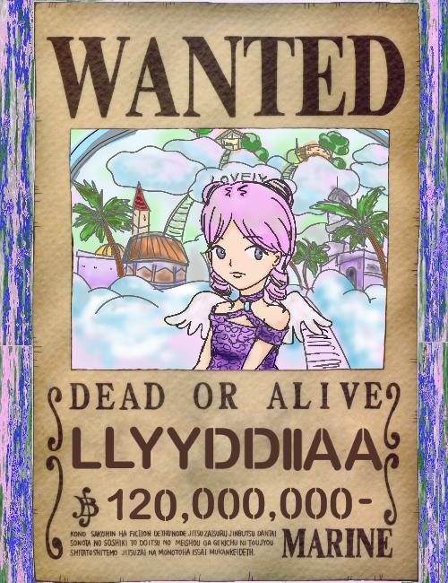 My own Wanted Poster