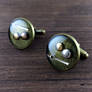 Steampunk cufflinks by NestreJewellery