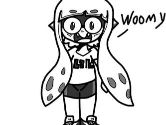 Splatoon! - Inkling Girl... Woomy!