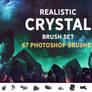Realistic Crystal brush set