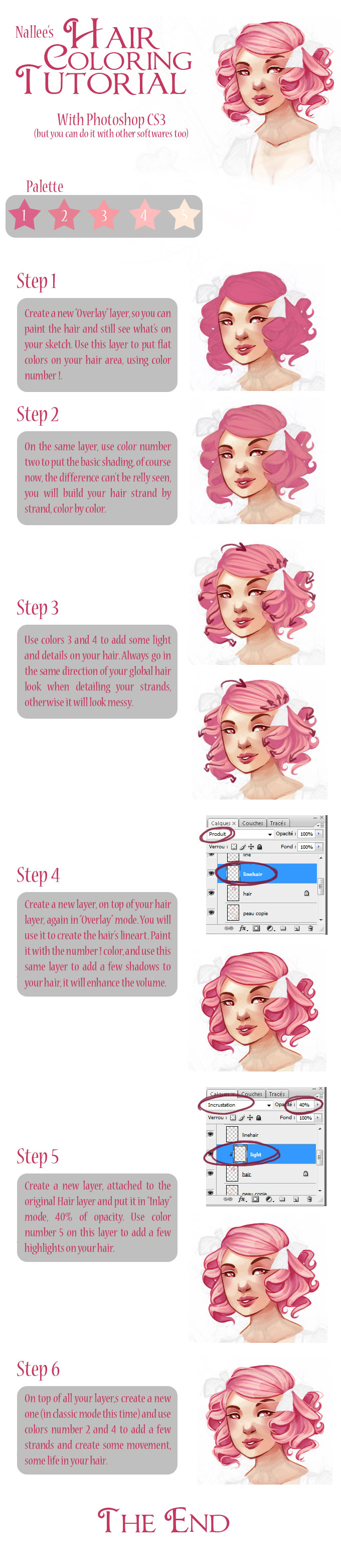 Hair coloring Tutorial