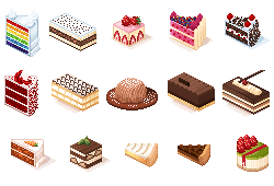 Pixel Cakes