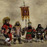 Ethiopian Dwarf Warriors - joined colored