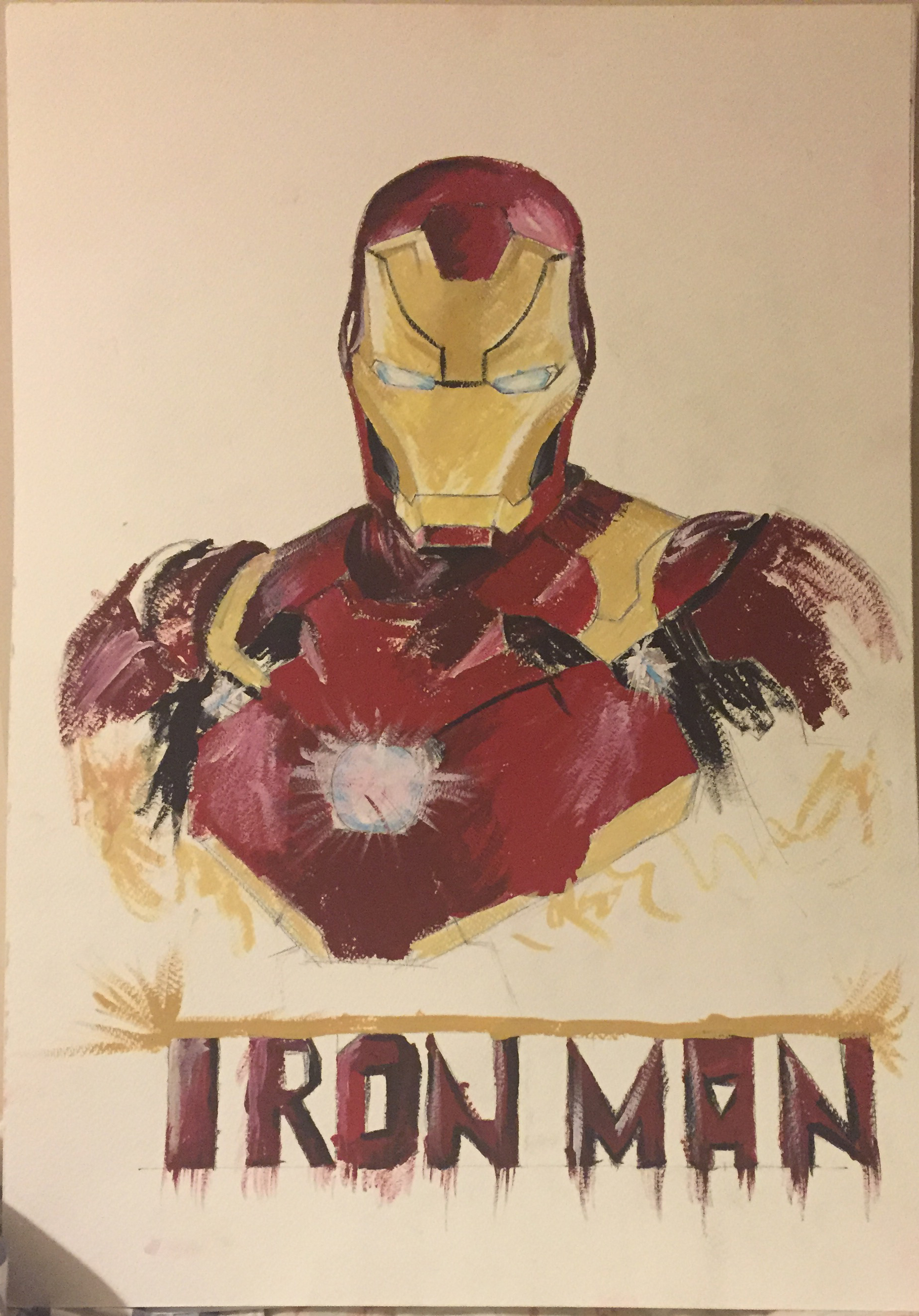 My Painted Iron Man