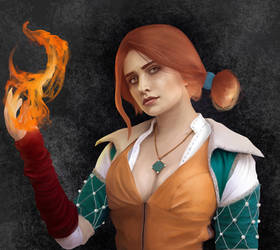 Triss Merigold from The Witcher 3 Wild Hunt