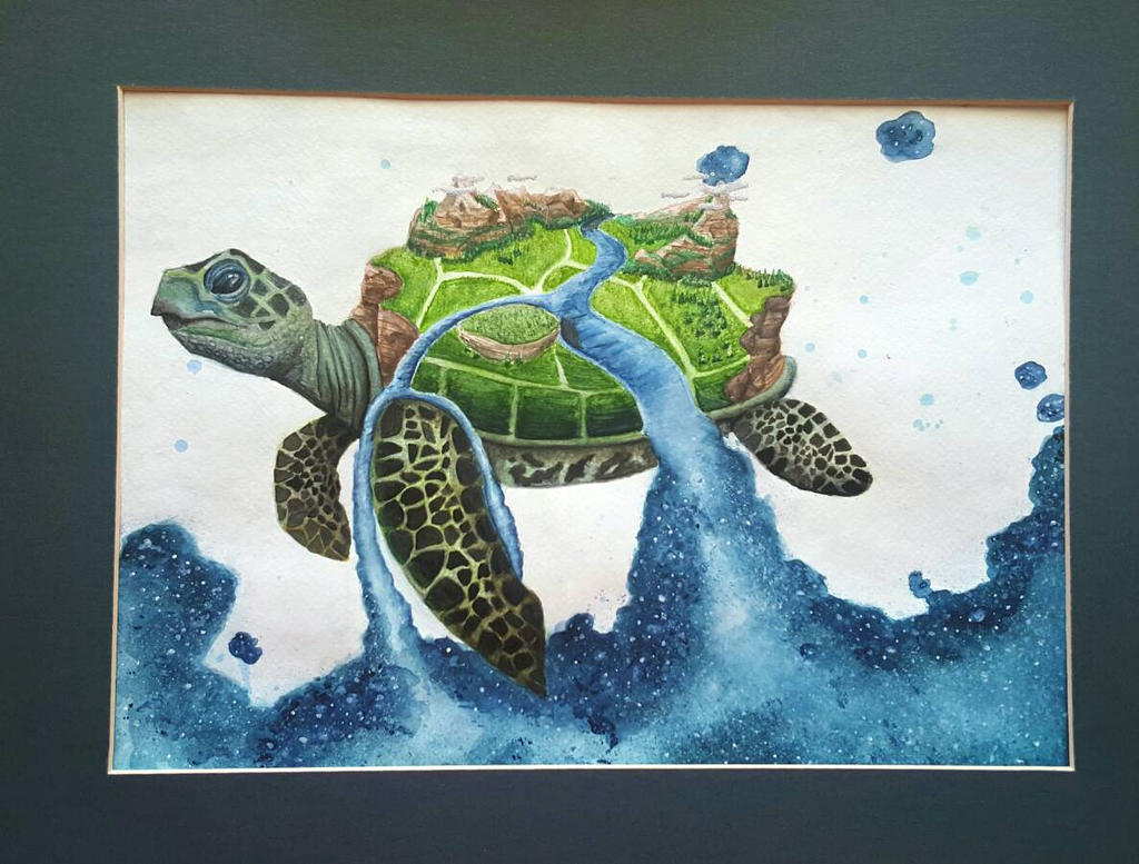 Cosmic Turtle by JannockJess on DeviantArt