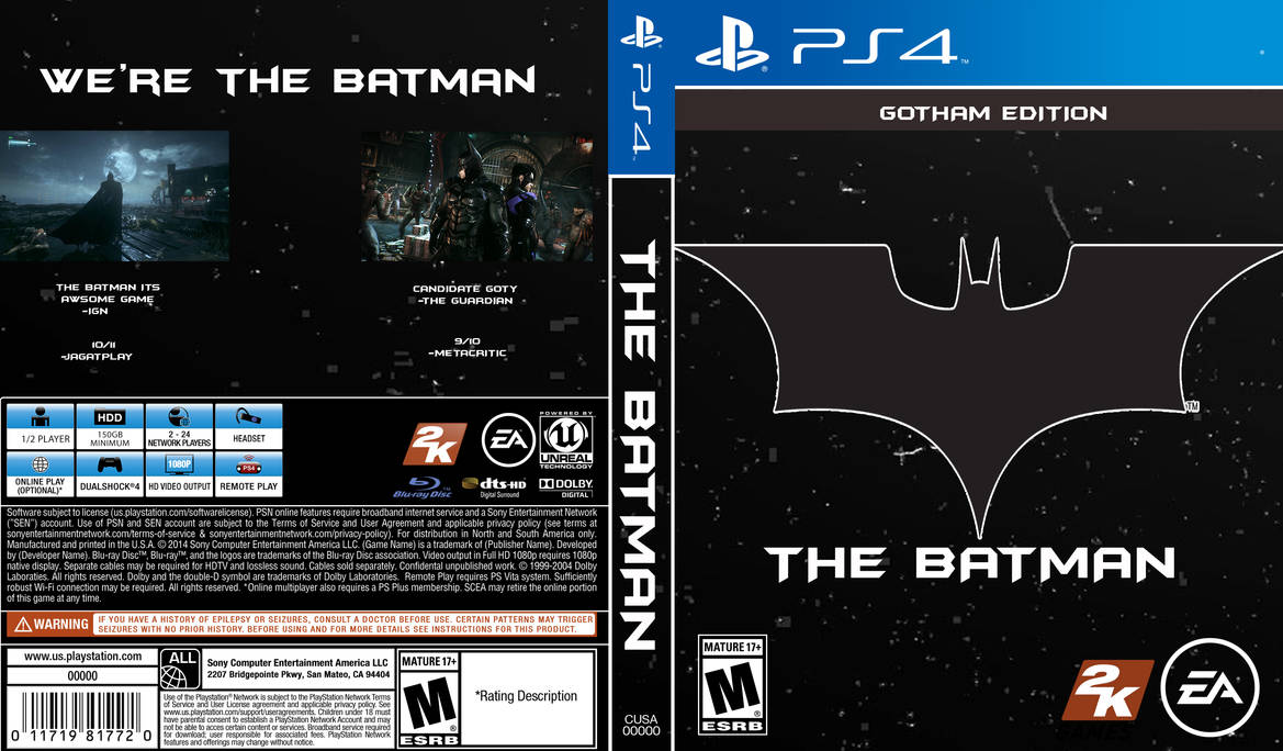 PS4 Cover Template by ETSChannel on DeviantArt