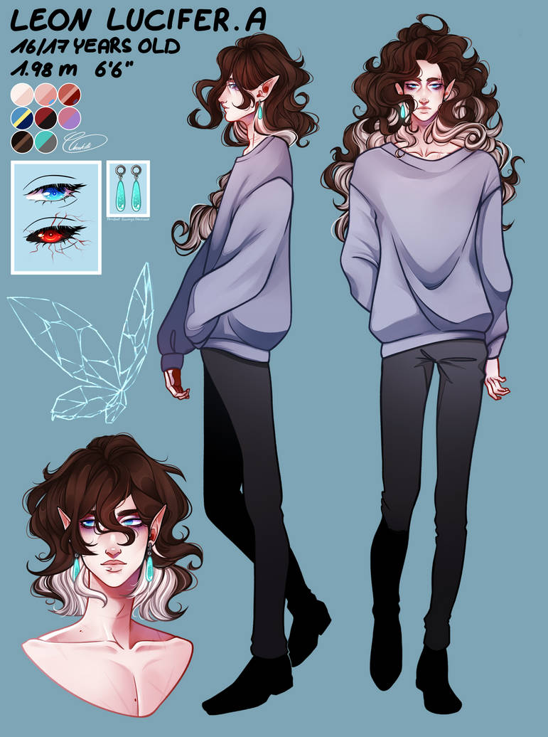 Character sheet: Leon by Chookillii on DeviantArt