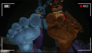 Bonnie and freddy coming to squish ya   o   w   o