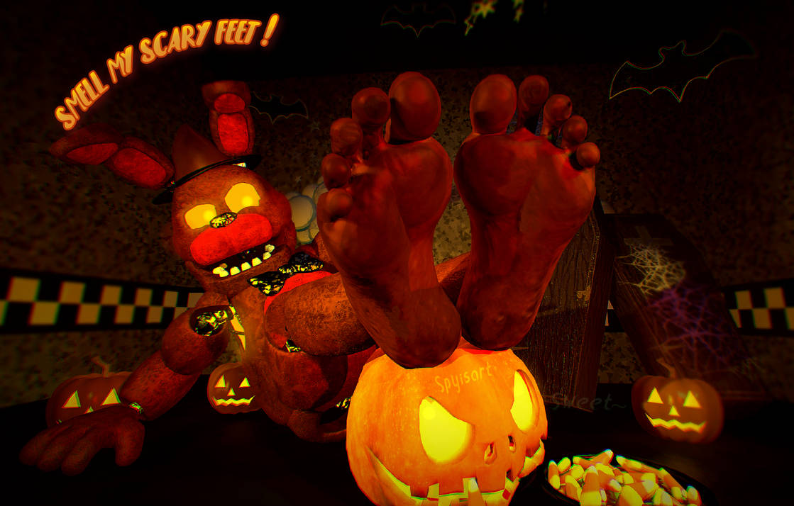Spooky feet! by Spyisalive on DeviantArt