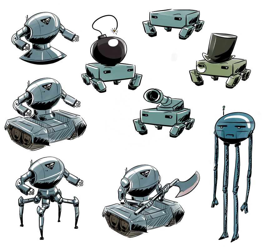 March of Robots 2017 day 11: Droid Concepts