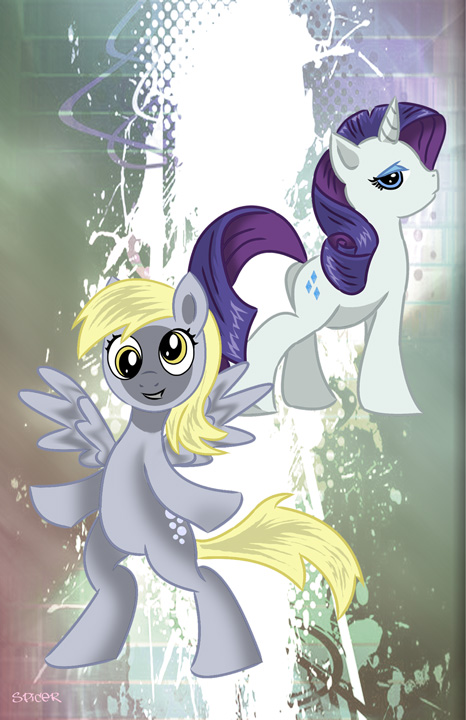 Rarity and Derpy