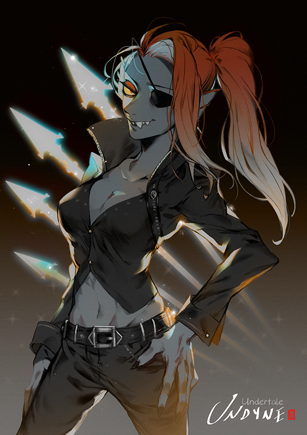 Undyne by MUITOTW on DeviantArt