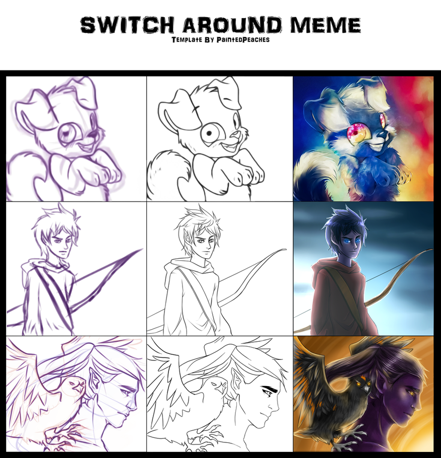 Switch around meme