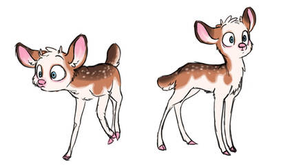 Deerper with depigmentation