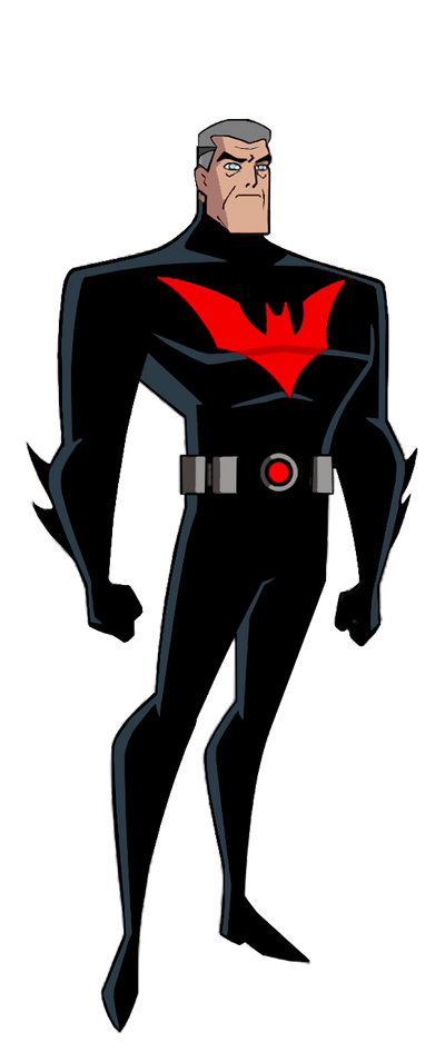 Batman Beyond Bruce Wayne whitout mask