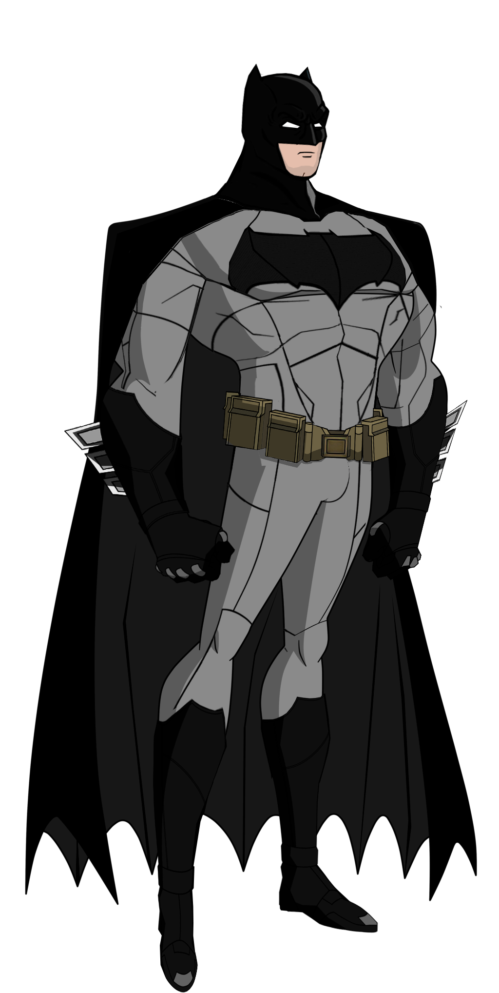 Updated Dawn of Justice Batman JLU Style