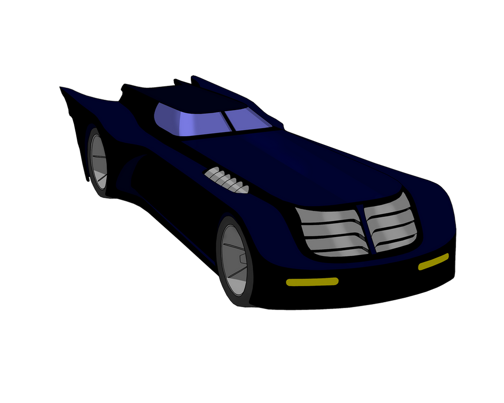 Batmobile from Batman: The animated series by Alexbadass on DeviantArt