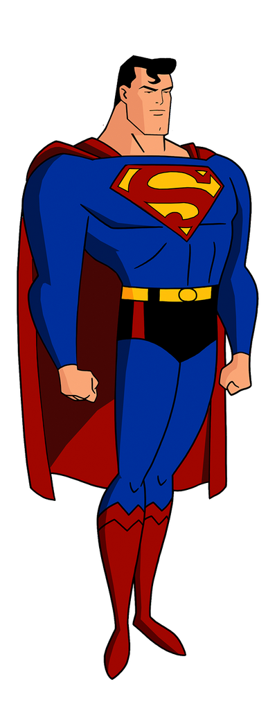 Superman from Superman: The animated series by Alexbadass on DeviantArt