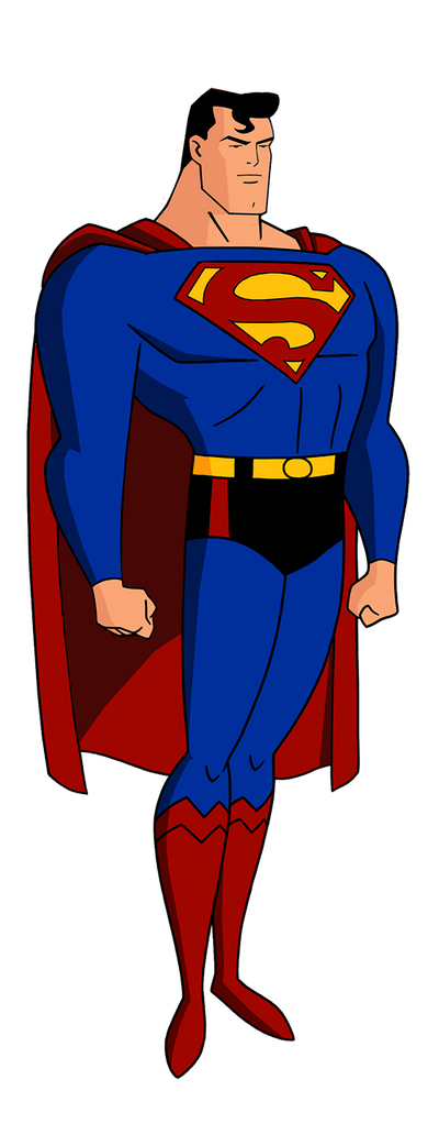 Superman from Superman: The animated series by Alexbadass on DeviantArt