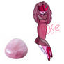 (Steven universe gemsona) Rose Gemsona