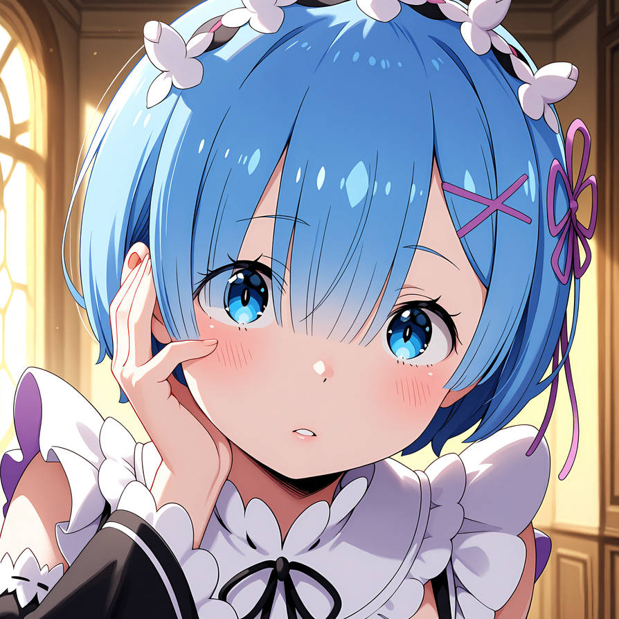 Zero Portrait R5 Rem (Re:Zero) | portrait by Varexen on DeviantArt