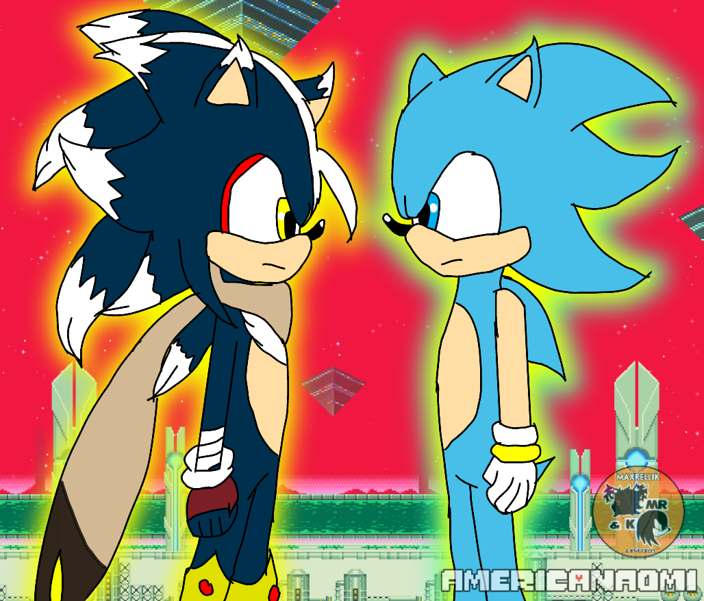 Blue super Sonic vs eyx . Sonic revenge by shadowXcode on DeviantArt