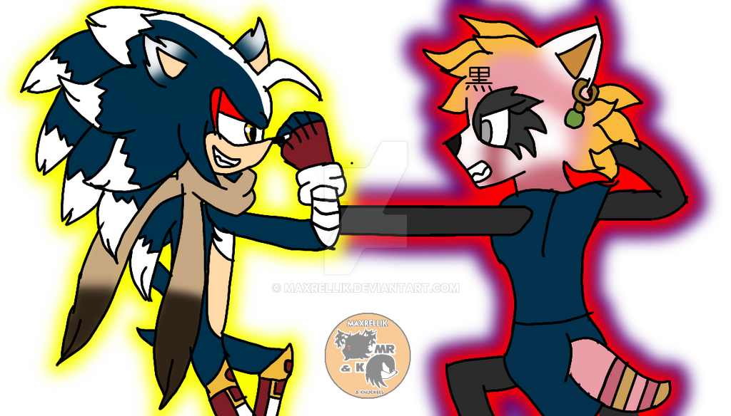 Super Sonic 4 vs. Black Retsuko by MaxRellik on DeviantArt