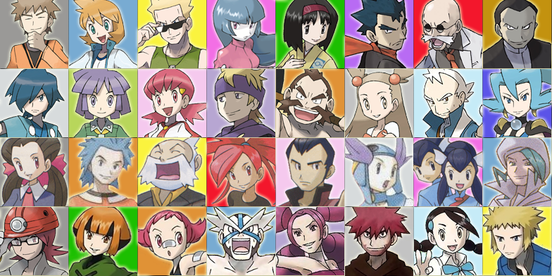 Gym Leaders by GreatMik on DeviantArt